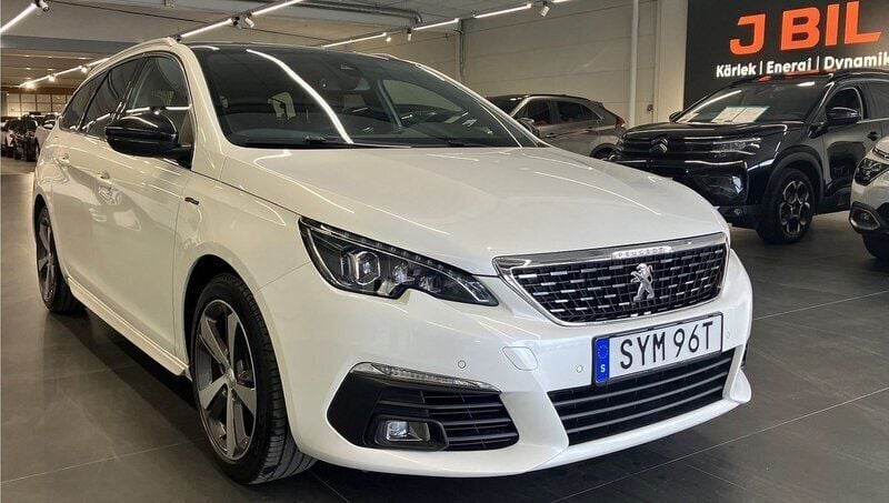 Vit Begagnad 2019 Peugeot 308 GTi Kombi | 179 900 kr (Lite dyr) - Bild 1/2