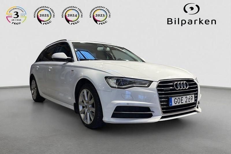 Begagnad Audi A6 Ambition 190 HK (139 kW) 2016 Vit Kombi