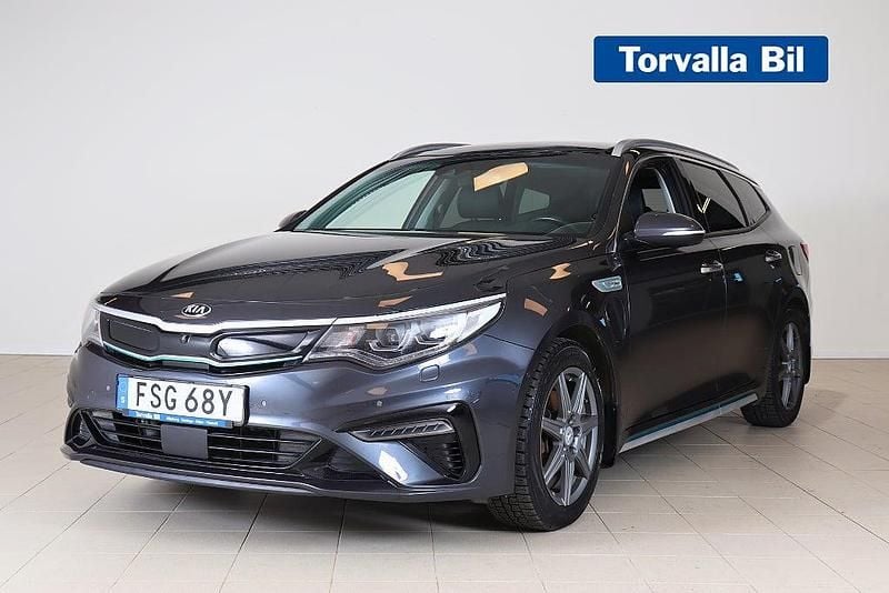 Begagnad Kia Optima Advance 205 HK (150 kW) 2019 Grå Kombi