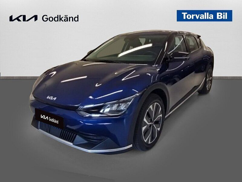 Blå (yacht blue) Begagnad 2022 Kia EV6 2 SUV | 369 900 kr (Bra pris) - Bild 1/4