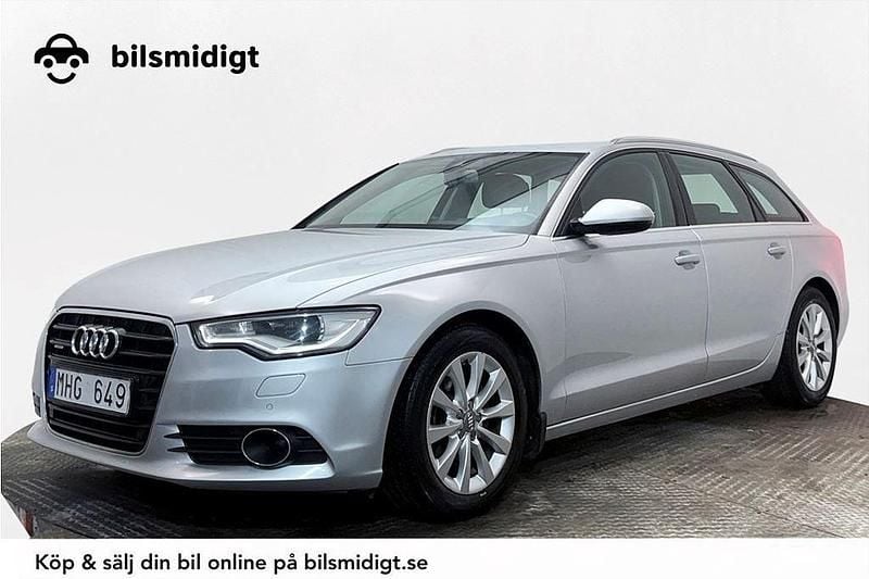 Silver Begagnad 2012 Audi A6 Proline Kombi | 174 700 kr (Lite dyr) - Bild 1/3