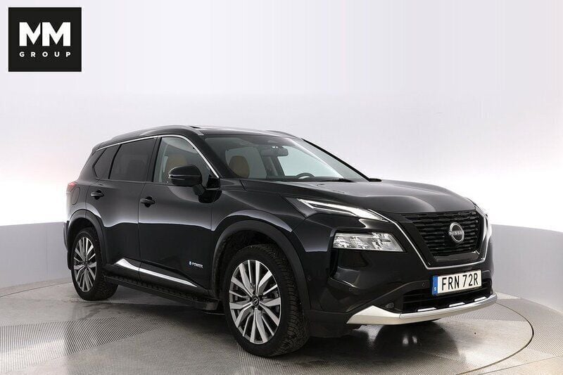 Svart Begagnad 2023 Nissan X-Trail Tekna+ SUV | 409 000 kr (Bra pris) - Bild 1/4
