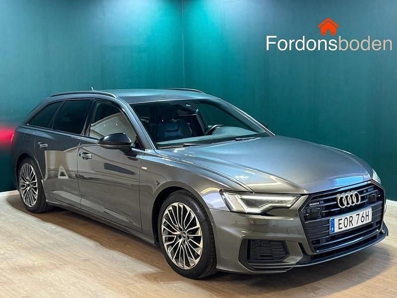Grå Begagnad 2021 Audi A6 S-Line Kombi | 349 800 kr (Bra pris) - Bild 1/4