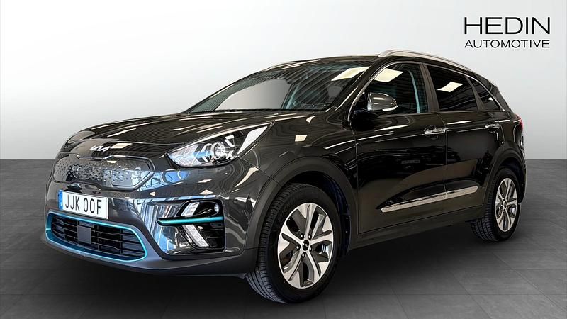 Grå Begagnad 2022 Kia e-Niro SUV | 229 900 kr (Superpris) - Bild 1/4