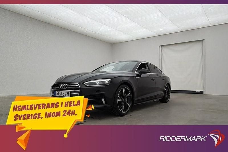Svart Begagnad 2019 Audi A5 Sportback Proline Halvkombi | 268 900 kr (Bra pris) - Bild 1/3