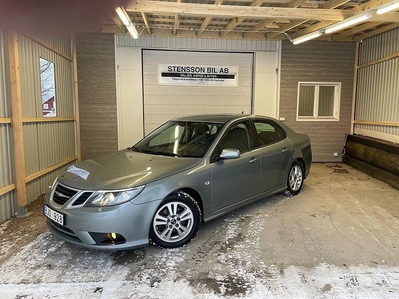 Grå Begagnad 2009 Saab 9-3 Linear Sedan | 29 500 kr (Marknadspris) - Bild 1/4