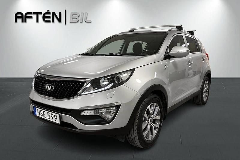 Grå Begagnad 2015 Kia Sportage Comfort SUV | 94 800 kr (Marknadspris) - Bild 1/3