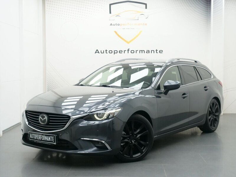 Grå Begagnad 2015 Mazda 6 Kombi | 154 900 kr (Marknadspris) - Bild 1/4