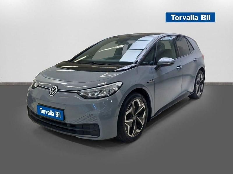 Grå Begagnad 2023 VW ID.3 Pro Halvkombi | 339 900 kr (Dyr) - Bild 1/3