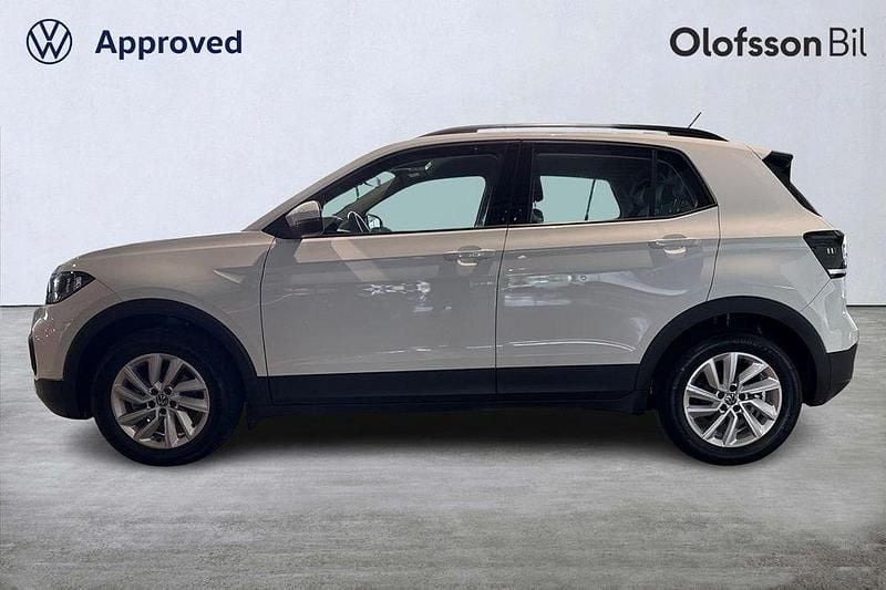 Vit Begagnad 2021 VW T-Cross SUV | 179 900 kr (Marknadspris) - Bild 1/3