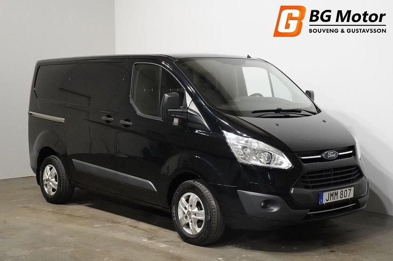 Svart Begagnad 2016 Ford Transit Custom Van | 119 600 kr (Bra pris) - Bild 1/4