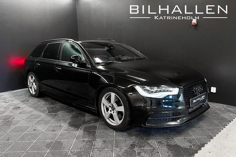 Svart Begagnad 2012 Audi A6 Kombi | 209 700 kr - Bild 1/4