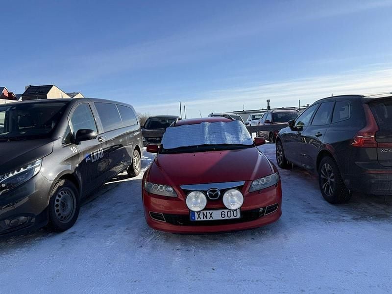 Röd Begagnad 2006 Mazda 6 Touring Kombi | 7 500 kr (Superpris) - Bild 1/4