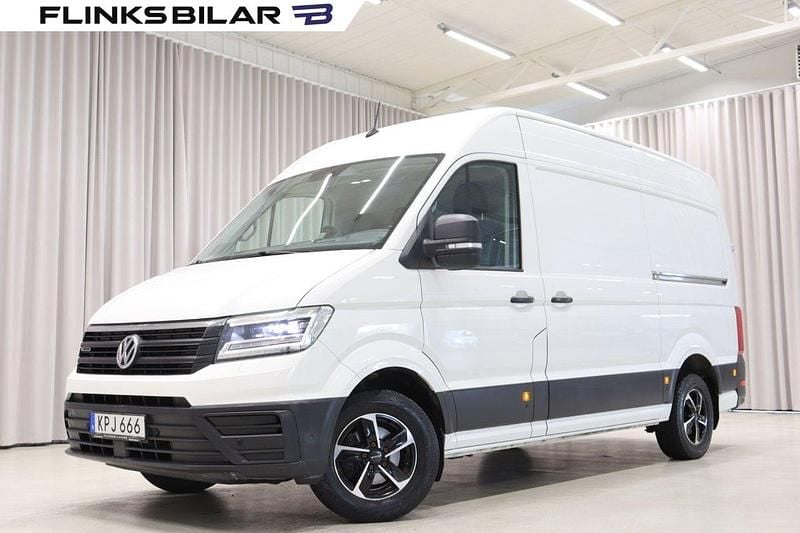 Vit Begagnad 2019 VW Crafter Van | 399 900 kr (Marknadspris) - Bild 1/4