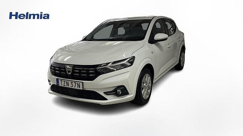 Vit Begagnad 2022 Dacia Sandero Comfort Halvkombi | 149 900 kr (Lite dyr) - Bild 1/4