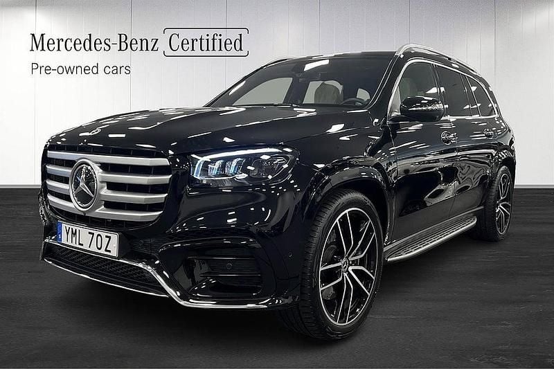 Svart Begagnad 2025 Mercedes GLS450 AMG SUV | 1 129 000 kr (Superpris) - Bild 1/4