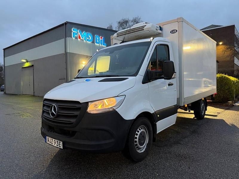 Vit Begagnad 2020 Mercedes Sprinter Van | 169 700 kr (Superpris) - Bild 1/4