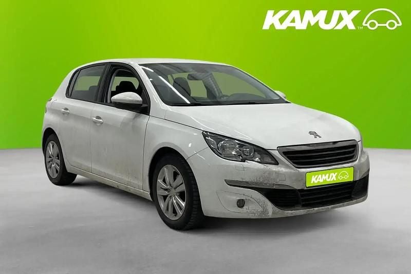 Vit Begagnad 2014 Peugeot 308 Halvkombi | 69 800 kr (Marknadspris) - Bild 1/4