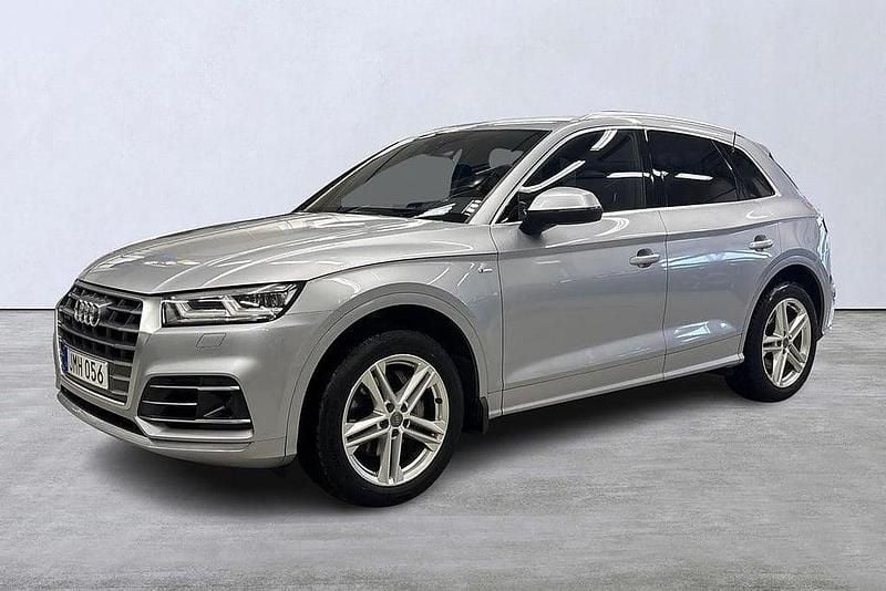 Silver Begagnad 2018 Audi Q5 S-Line SUV | 255 000 kr (Marknadspris) - Bild 1/4