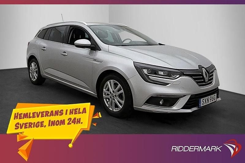 Silver Begagnad 2019 Renault Mégane GrandTour Bose Edition Kombi | 169 800 kr (Marknadspris) - Bild 1/3