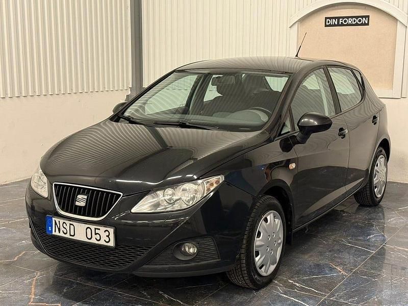 Svart Begagnad 2009 Seat Ibiza Style Halvkombi | 34 900 kr (Marknadspris) - Bild 1/4