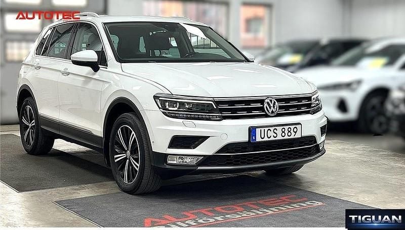 Begagnad VW Tiguan GT 190 HK (139 kW) 2017 Vit SUV