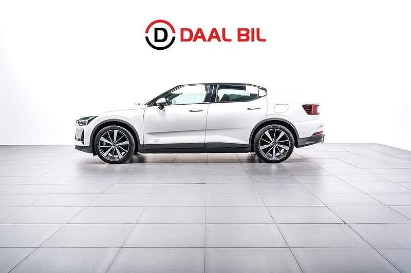 Vit Begagnad 2021 Polestar 2 Pilot Sedan | 309 700 kr (Bra pris) - Bild 1/4