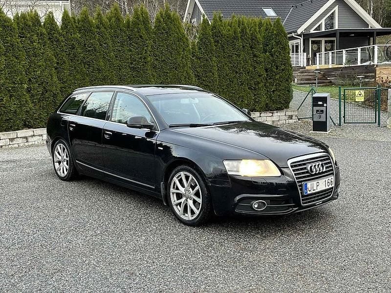 Begagnad Audi A6 S-Line 170 HK (125 kW) 2009 Svart Kombi