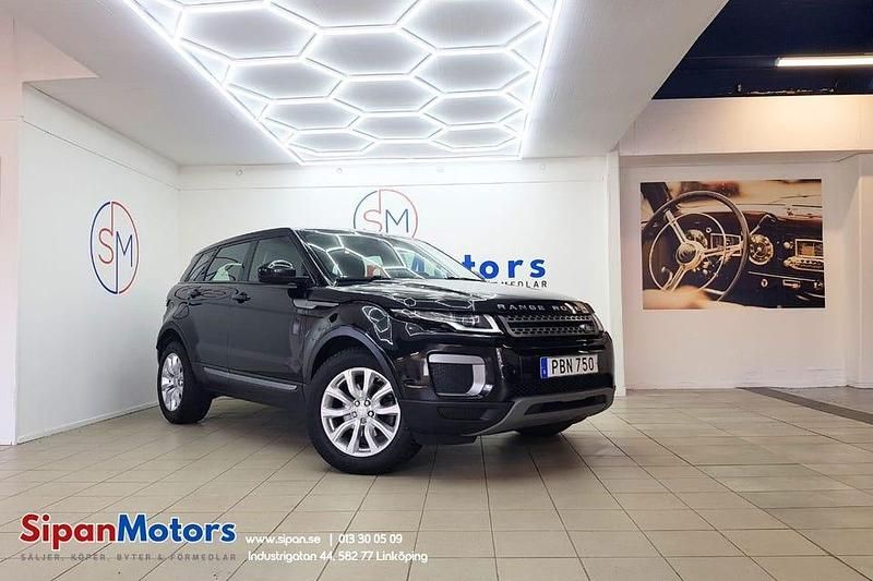 Begagnad Land Rover Range Rover evoque S 150 HK (110 kW) 2016 Svart SUV