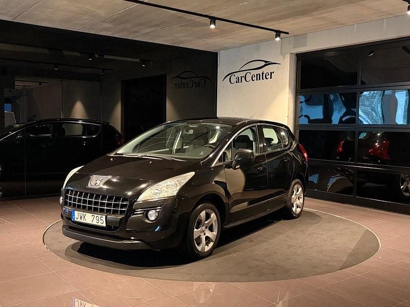Svart Begagnad 2009 Peugeot 3008 Kombi | 59 000 kr (Dyr) - Bild 1/4