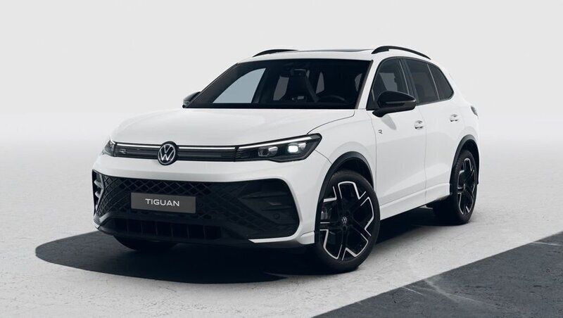 Vit (pure white) Begagnad 2025 VW Tiguan R-line SUV | 544 500 kr - Bild 1/1