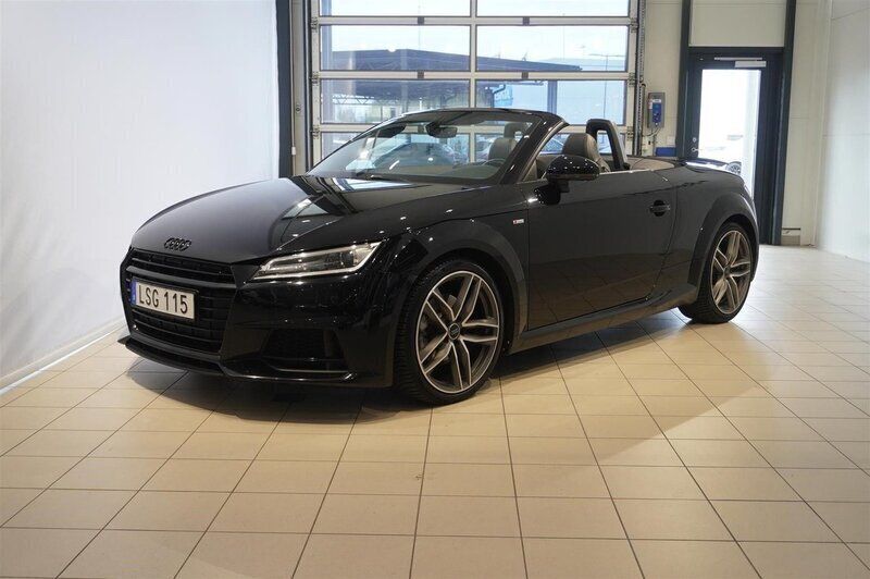 Svart Begagnad 2016 Audi TT S-Line Cab | 259 900 kr (Lite dyr) - Bild 1/4