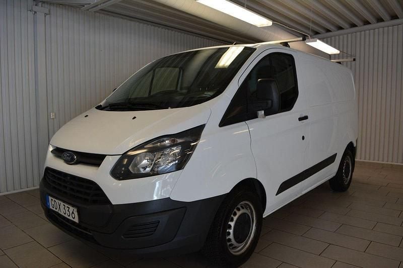 Vit Begagnad 2017 Ford Transit Custom Van | 105 500 kr (Bra pris) - Bild 1/3