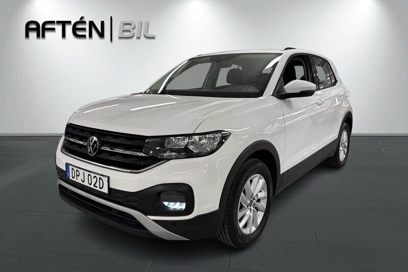 Vit Begagnad 2023 VW T-Cross SUV | 229 800 kr (Lite dyr) - Bild 1/3