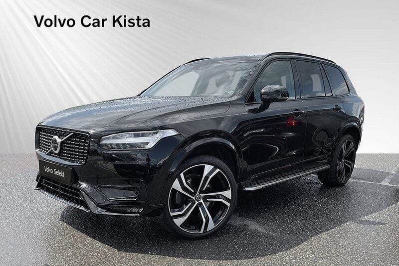 Svart Begagnad 2021 Volvo XC90 Pro SUV | 609 900 kr (Lite dyr) - Bild 1/3