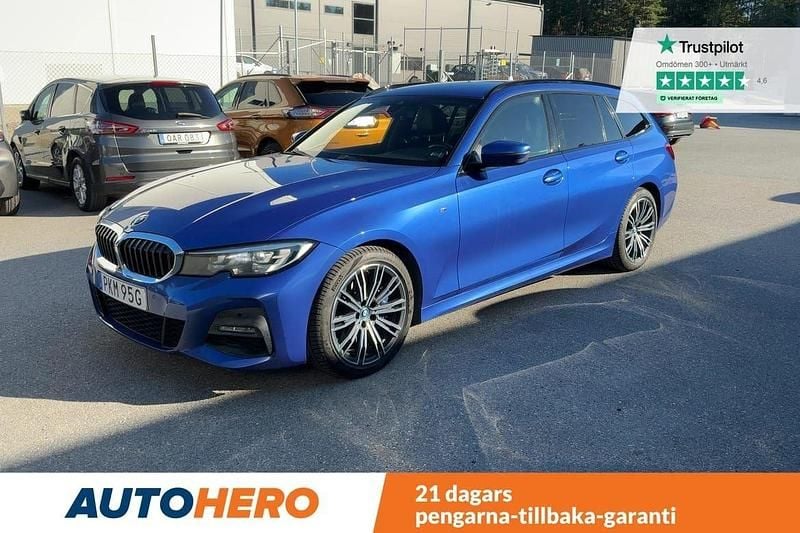 Blå Begagnad 2019 BMW 330 M Sport Kombi | 359 000 kr (Bra pris) - Bild 1/4