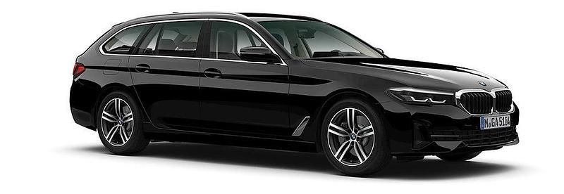 Svart Begagnad 2021 BMW 520 Kombi | 479 900 kr - Bild 1/1