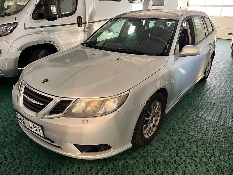 Grå Begagnad 2009 Saab 9-3 Linear Kombi | 29 000 kr (Lite dyr) - Bild 1/4