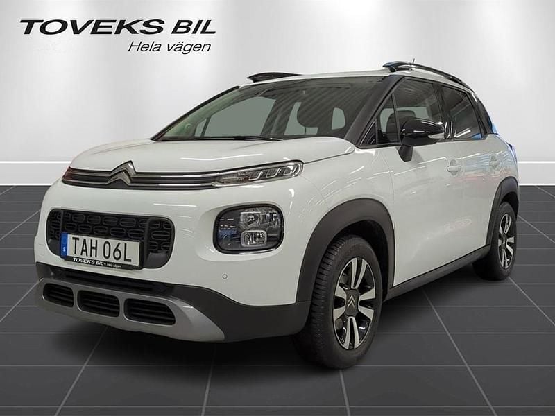 Vit Begagnad 2021 Citroën C3 Aircross Shine SUV | 164 900 kr (Marknadspris) - Bild 1/4