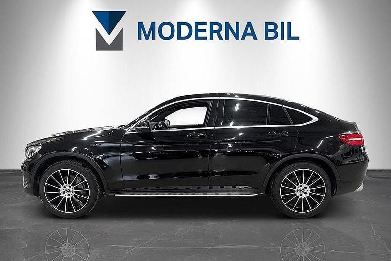 Begagnad Mercedes GLC220 170 HK (125 kW) 2017 Svart Sportkupé