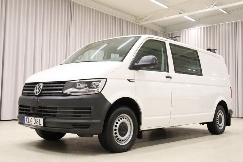 Vit Begagnad 2019 VW T6.1 Van | 309 900 kr (Dyr) - Bild 1/4