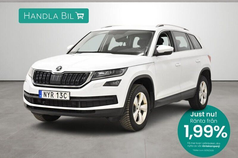 Vit Begagnad 2020 Skoda Kodiaq SUV | 279 900 kr (Marknadspris) - Bild 1/3