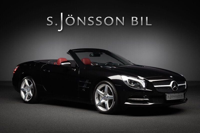 Svart Begagnad 2012 Mercedes SL500 AMG Cab | 549 000 kr - Bild 1/4