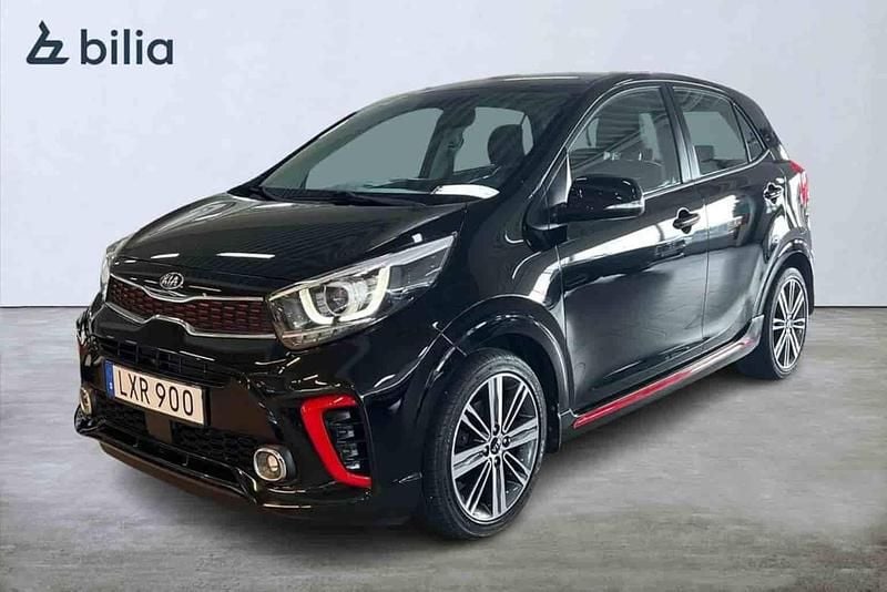 Svart Begagnad 2018 Kia Picanto Halvkombi | 129 900 kr (Dyr) - Bild 1/1