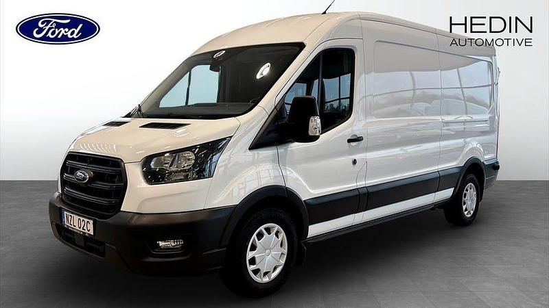 Vit Begagnad 2023 Ford Transit Van | 429 900 kr (Dyr) - Bild 1/4