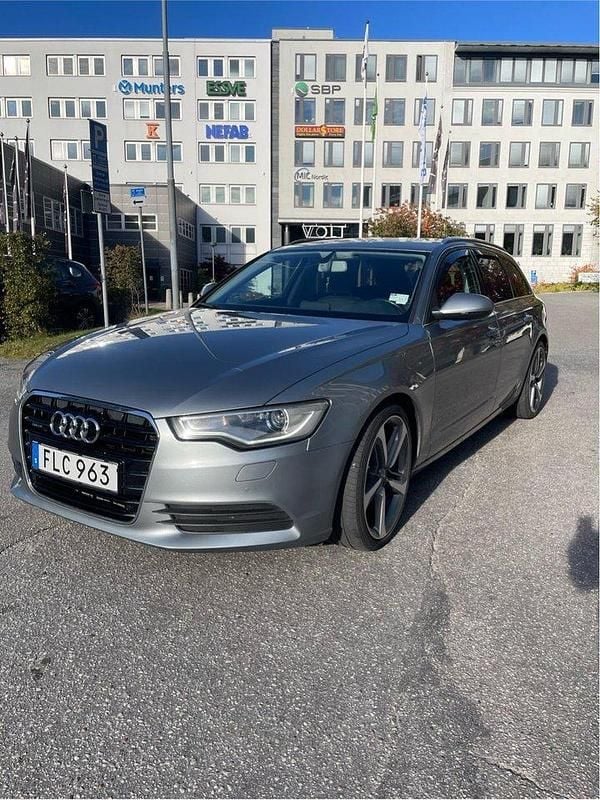Grå Begagnad 2014 Audi A6 Proline Kombi | 149 900 kr (Marknadspris) - Bild 1/3