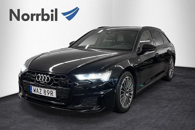 Begagnad Audi A6 S-Line 367 HK (269 kW) 2023 Svart Kombi