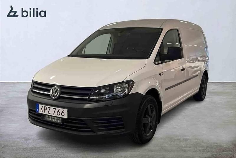 Vit Begagnad 2018 VW Caddy Maxi Minibuss | 169 900 kr (Superpris) - Bild 1/1