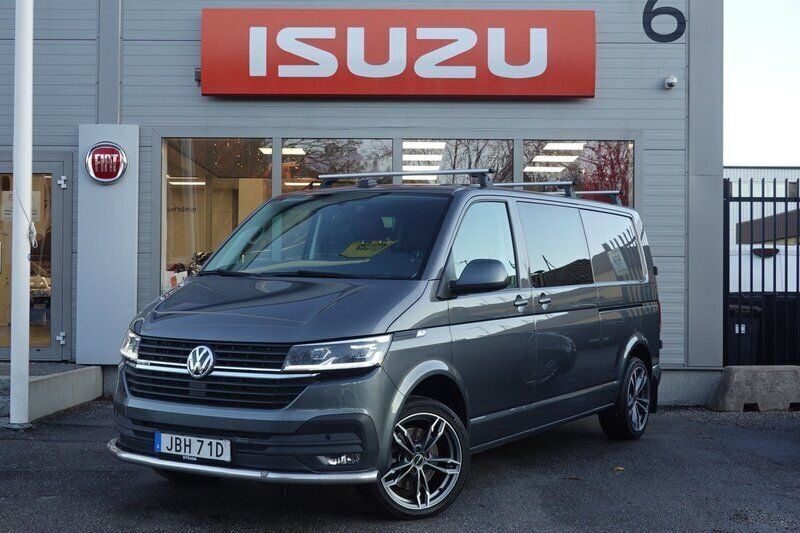 Grå (grå metallic) Begagnad 2021 VW T6.1 Van | 687 375 kr - Bild 1/4