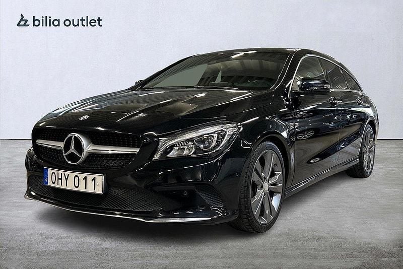 Svart Begagnad 2016 Mercedes CLA200 Shooting Brake Urban Kombi | 199 900 kr - Bild 1/3